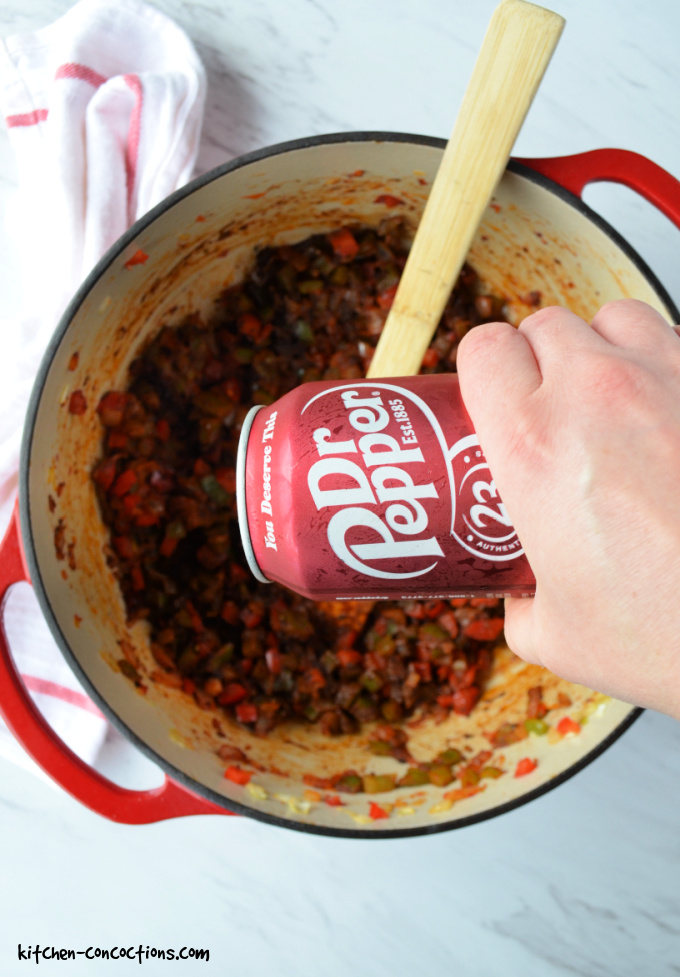 Dr Pepper Chili - Kitchen Concoctions
