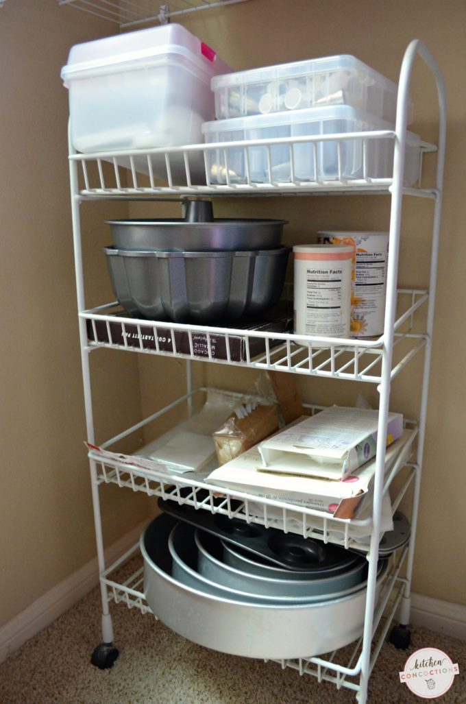 Baking Supply Organizing Ideas Kitchen Concoctions