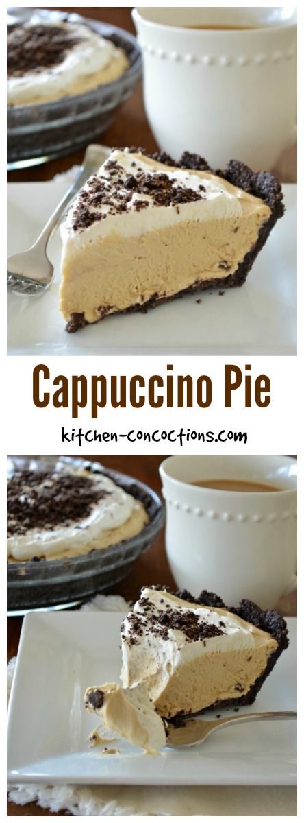 Cappuccino Pie - Kitchen Concoctions