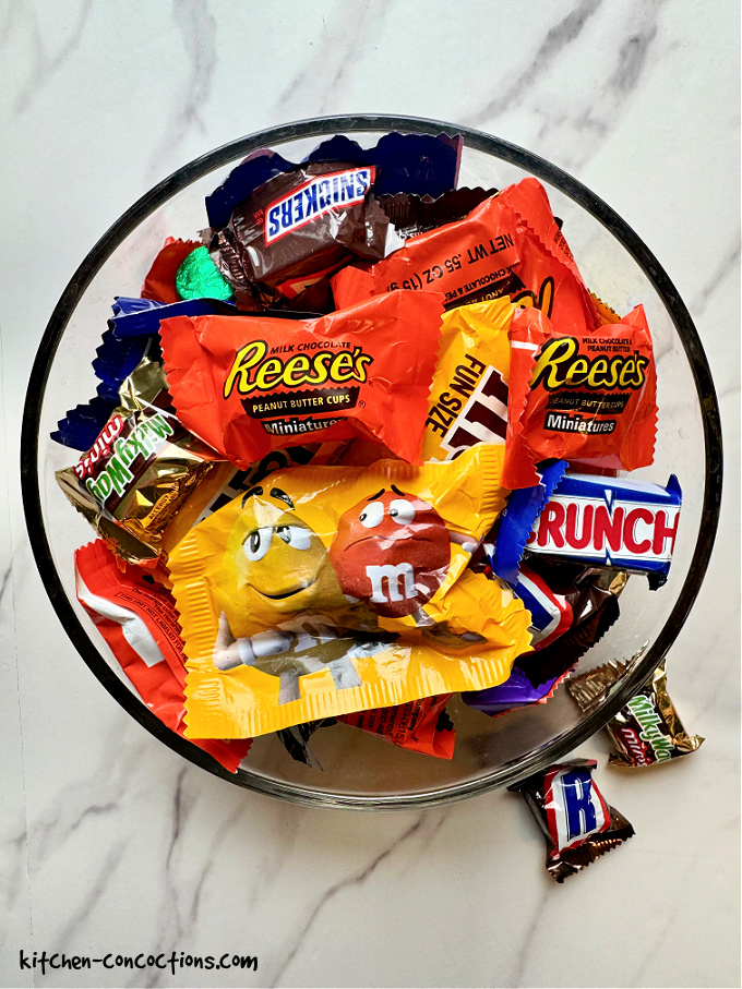 What to do with leftover Halloween candy - Kitchen Concoctions